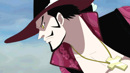 One Piece-'Hawk Eyes' Mihawk vs Whitebeard on Make a GIF